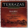 Terrazas de los Andes Reserva Malbec 2002 Front Label