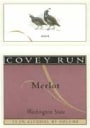 Covey Run Merlot 2001 Front Label