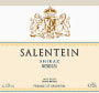 Salentein Shiraz 2002 Front Label