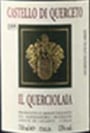 Castello di Querceto Querciolaia (Predicato di Biturica) 1998 Front Label