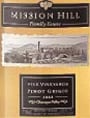 Mission Hill Pinot Grigio 2003 Front Label