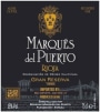 Marques del Puerto Rioja Gran Reserva 1998 Front Label