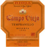 Campo Viejo Rioja Reserva 1999 Front Label