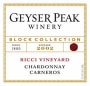 Geyser Peak Ricci Chardonnay 2002 Front Label