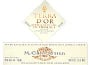 M. Chapoutier  Domaine des Beates Terra dOr 1998 Front Label