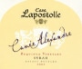 Lapostolle Cuvee Alexandre Syrah 2002 Front Label