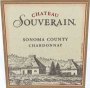 Chateau Souverain Sonoma County Chardonnay 2003 Front Label