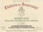 Chateau de Beaucastel Chateauneuf-du-Pape Blanc 2002 Front Label