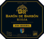 Bodegas Muriel Baron de Barbon Reserva 2008 Front Label