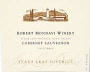 Robert Mondavi Stags Leap Cabernet Sauvignon 2001 Front Label