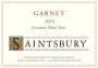 Saintsbury Garnet Pinot Noir 2003 Front Label