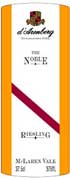 d'Arenberg Noble Riesling (half-bottle) 2000 Front Label