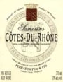 Ferraton Pere & Fils Cotes du Rhone 2000 Front Label