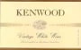 Kenwood Vintage White 2003 Front Label