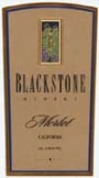 Blackstone California Merlot (half-bottle) 2002 Front Label