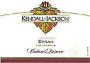 Kendall-Jackson Vintner's Reserve Syrah 2001 Front Label