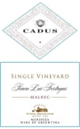 Nieto Senetiner Cadus Single Vineyard Finca Las Tortugas Malbec 2012 Front Label