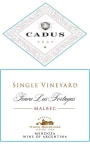 Nieto Senetiner Cadus Single Vineyard Finca Las Tortugas Malbec 2009 Front Label