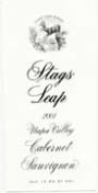 Stags' Leap Winery Cabernet Sauvignon 2001 Front Label
