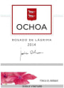 Ochoa Rosado de Lagrima 2014 Front Label