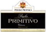 Feudo Monaci Primitivo 2003 Front Label
