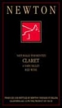 Newton Claret 2001 Front Label