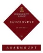 Rosemount Diamond Sangiovese 2003 Front Label