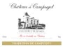 Chateau de Campuget Rouge 2003 Front Label