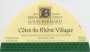 Louis Bernard Cotes du Rhone Villages 2003 Front Label