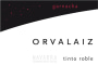 Bodegas Orvalaiz Garnacha 2010 Front Label