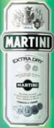 Martini & Rossi Dry Vermouth Front Label