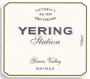 Yering Station Shiraz 2001 Front Label