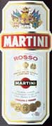 Martini & Rossi Sweet Vermouth Front Label