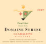 Domaine Serene Guadalupe Vineyard Pinot Noir 2007 Front Label