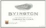 Byington Cabernet Sauvignon Santa Cruz 2000 Front Label