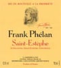 Frank Phelan Saint-Estephe 1999 Front Label
