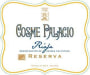 Bodegas Palacio Cosme Palacio Rioja Reserva 2007 Front Label