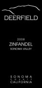 Deerfield Ranch Winery Zinfandel 2008 Front Label