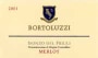 Bortoluzzi Merlot 2001 Front Label