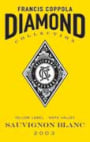 Francis Ford Coppola Diamond Collection Sauvignon Blanc 2003 Front Label