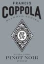 Francis Ford Coppola Diamond Collection Pinot Noir 2002 Front Label