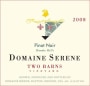 Domaine Serene Two Barns Vineyard Pinot Noir 2008 Front Label