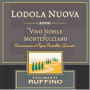 Ruffino Lodola Nuova Vino Nobile di Montepulciano 2000 Front Label