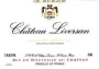 Chateau Liversan Haut Medoc 1995 Front Label