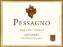 Pessagno Winery Idyll Times Zinfandel 2001 Front Label