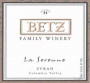 Betz Family Winery La Serenne Syrah 2005 Front Label
