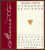 Marietta Cellars Cabernet Sauvignon 2001 Front Label