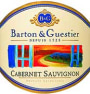 Barton & Guestier Cabernet Sauvignon 2003 Front Label