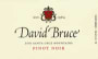 David Bruce Santa Cruz Mountain Pinot Noir 2001 Front Label