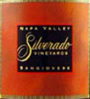 Silverado Sangiovese 2000 Front Label